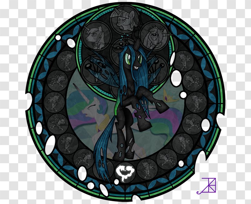 Twilight Sparkle Stained Glass Pony - Work Of Art Transparent PNG