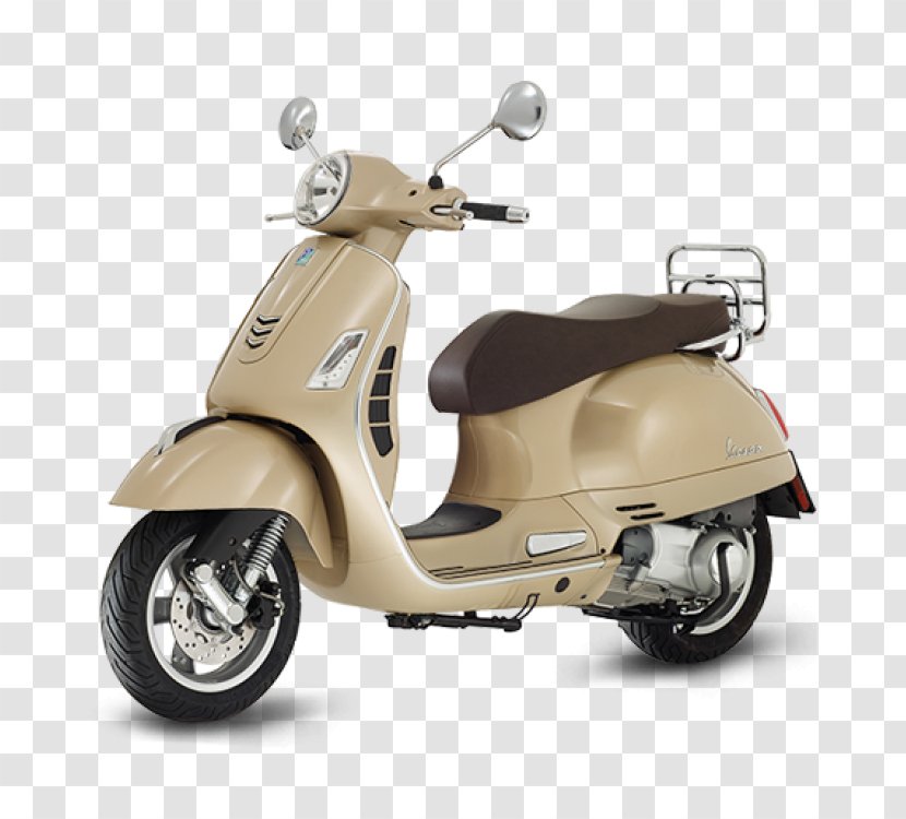 Piaggio Vespa GTS 300 Super Scooter Motorcycle - Motor Vehicle Transparent PNG