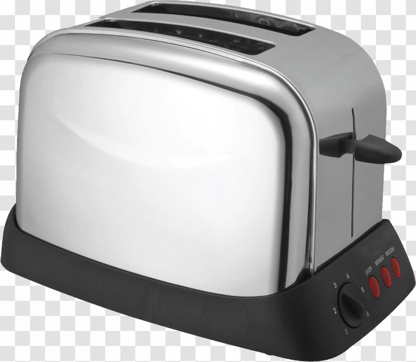 Toaster Home Appliance Small Electricity - Toast Transparent PNG
