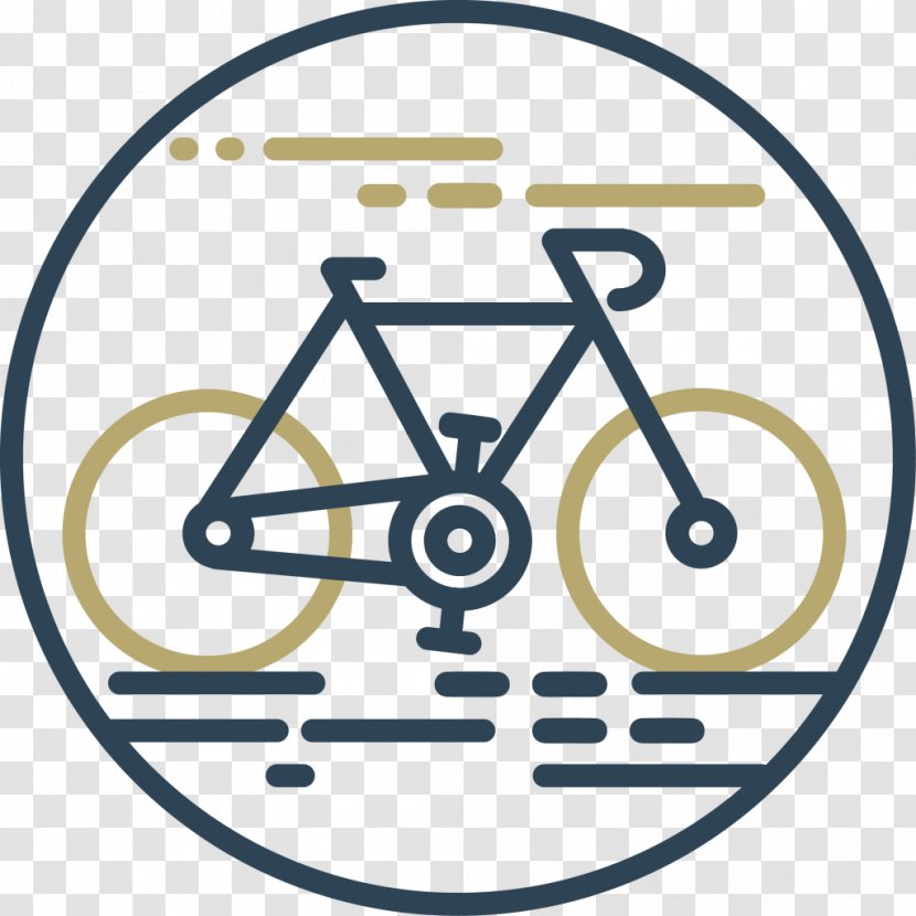Bicycle Symbol Cycling Linearity - Vecteur Transparent PNG