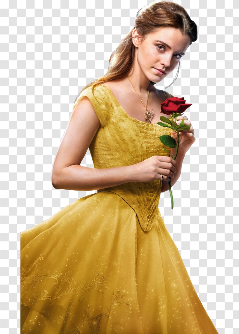 Emma Watson Belle Beauty And The Beast Disney Princess - Tree Transparent PNG