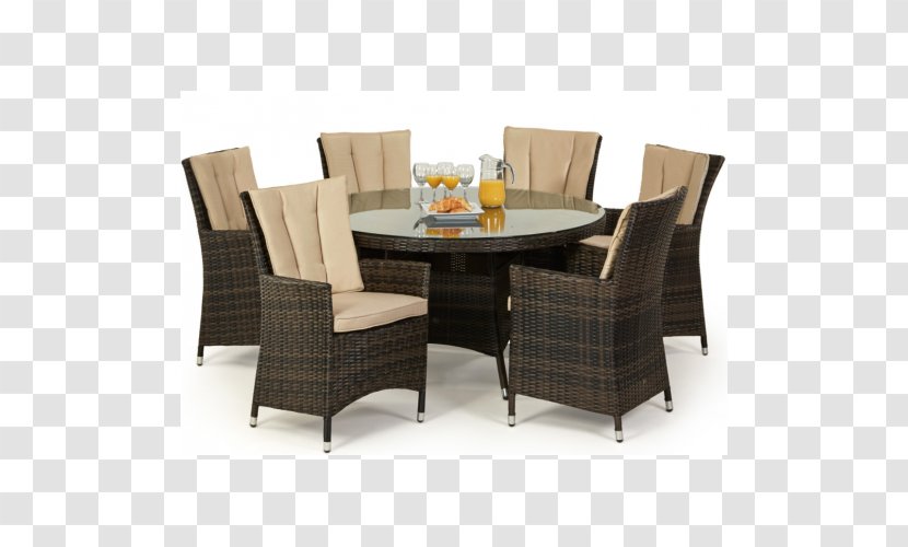 Table Garden Furniture Rattan Chair - Kitchen Dining Room Transparent PNG