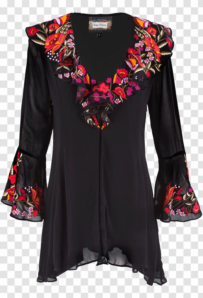 Blouse Sleeve - Clothing - Passion Flower Transparent PNG