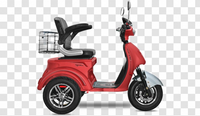 Wheel Scooter Motorcycle Accessories Motor Vehicle - Electric Motorcycles And Scooters Transparent PNG