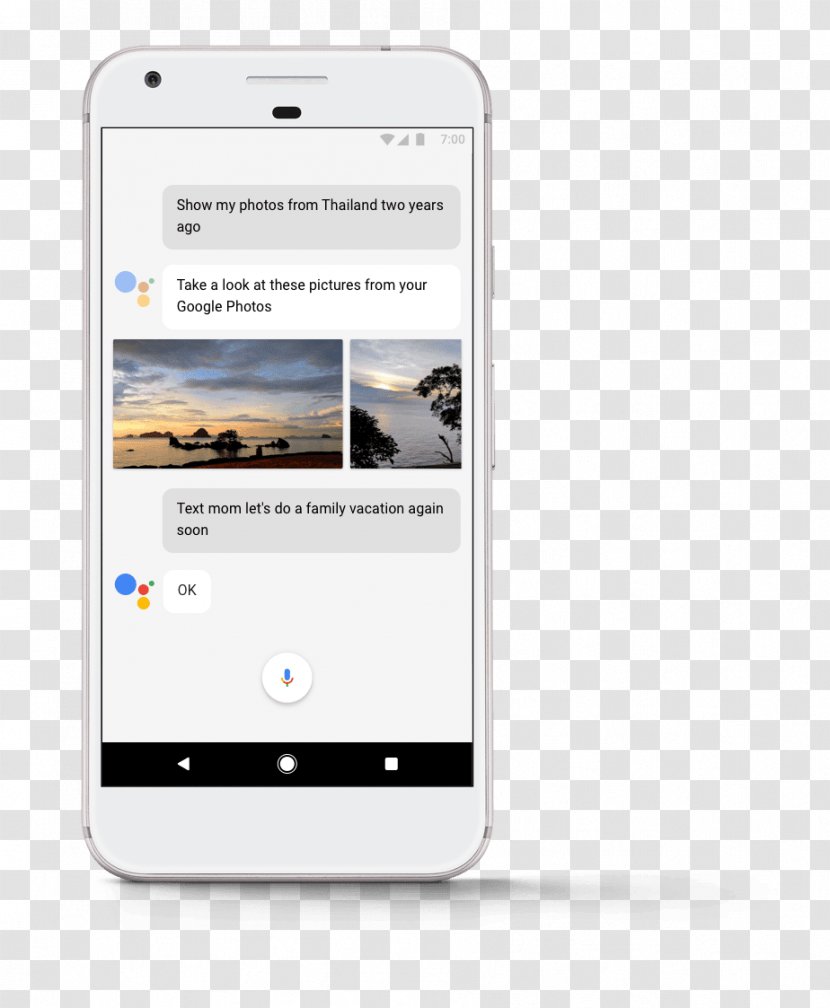 Smartphone Feature Phone Google Assistant Now Transparent PNG