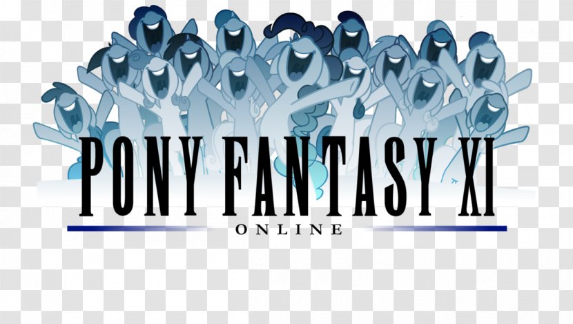 Final Fantasy IV XI ファイナルファンタジー11: 護りの剣 Brand Logo - Stretched Vector Transparent PNG