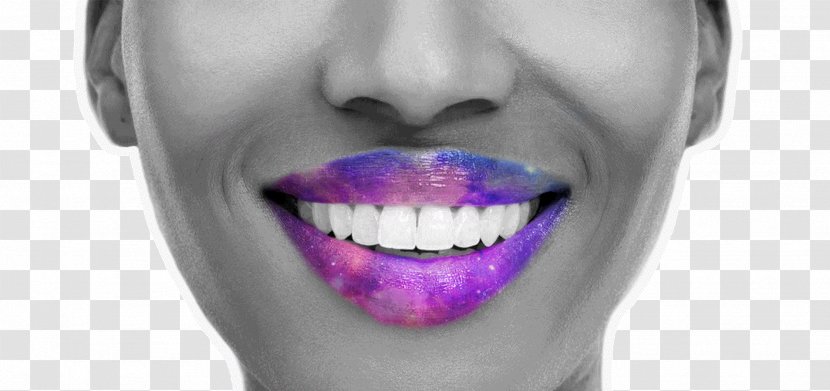Lip Gloss Human Tooth Mouth - Flower - Tongue Transparent PNG