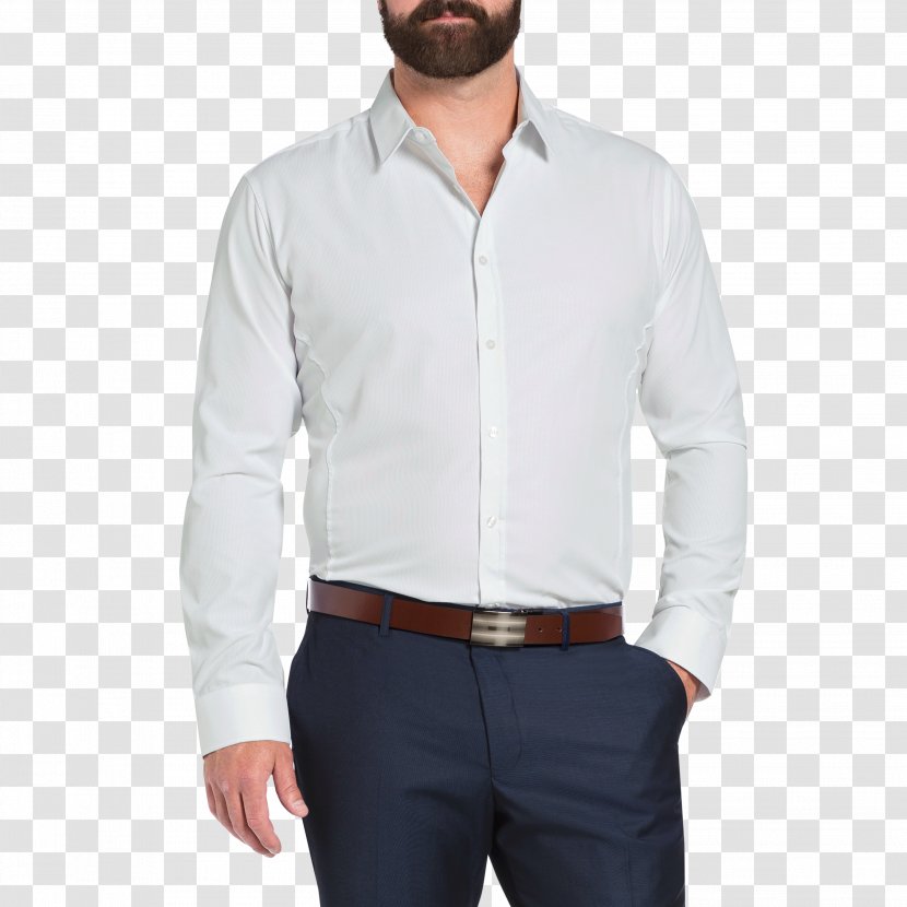 Dress Shirt Clothing Button Collar Transparent PNG