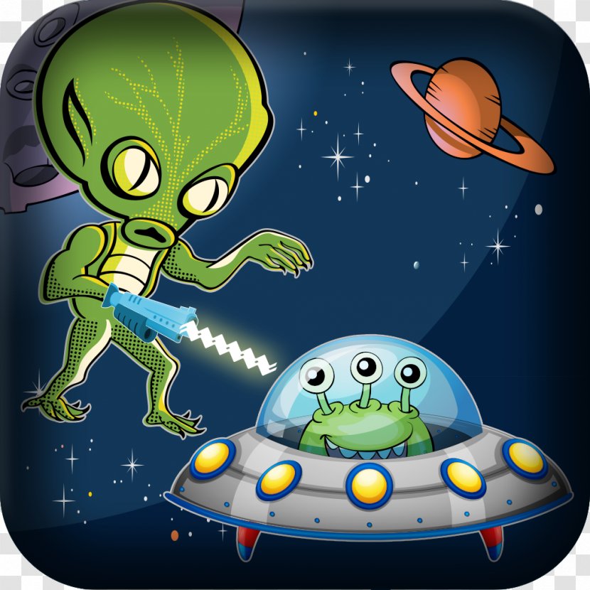 Hunting Pixel Dungeon Alien Spaceship Invaders Shooting - App Store - Vertebrate Transparent PNG