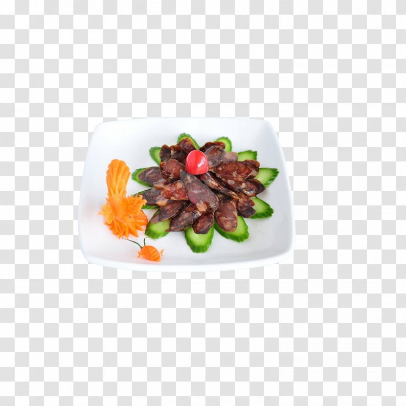 Chinese Sausage Chicken Fried Bacon Chili Con Carne - Wide Transparent PNG
