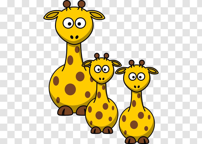 Giraffe Cartoon Drawing Clip Art - Terrestrial Animal - Me Cliparts Transparent PNG