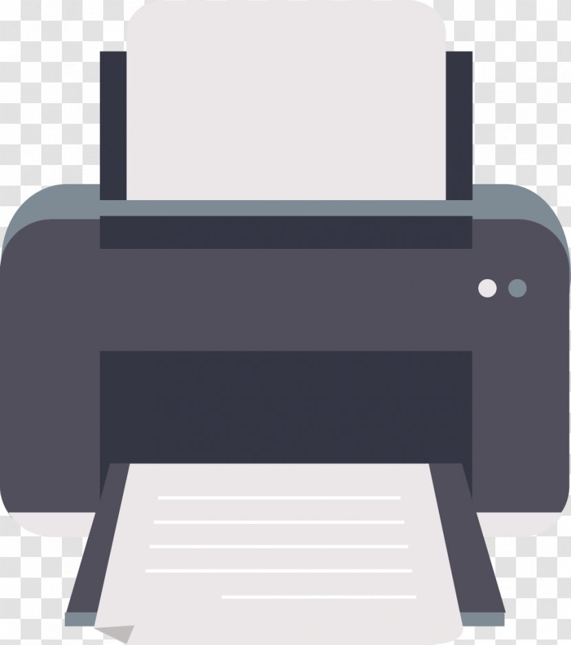 Printer Product Design Angle Font - Technology Transparent PNG