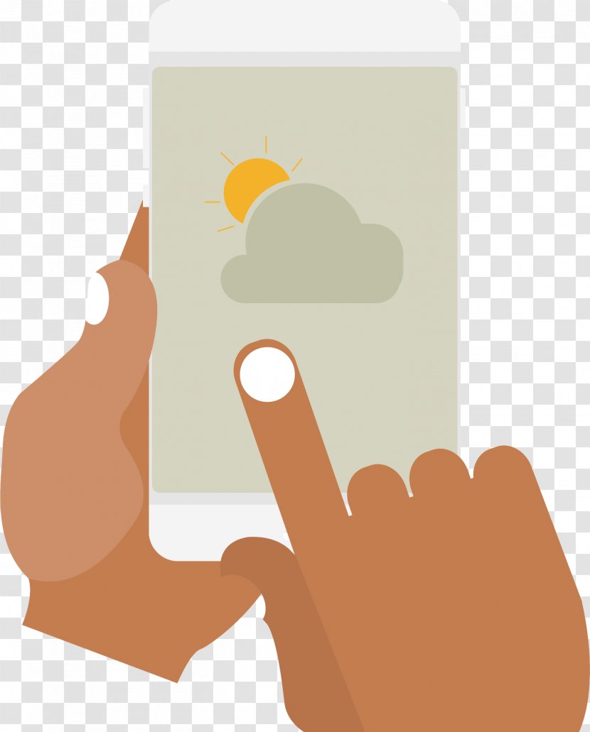 Sony Xperia Tipo Symbol Clip Art - Mobile App - Click On The Phone Transparent PNG