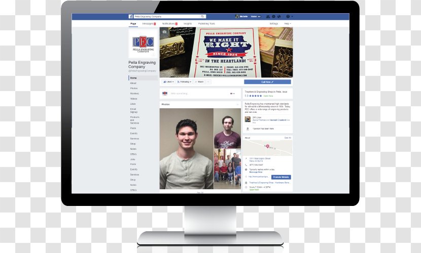 Quintana Comunicación Responsive Web Design Template Employment Website - Display Advertising - Facebook-page Transparent PNG
