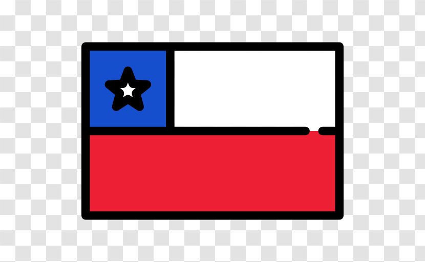 Flag Of Chile - Rectangle - Taiwan Transparent PNG