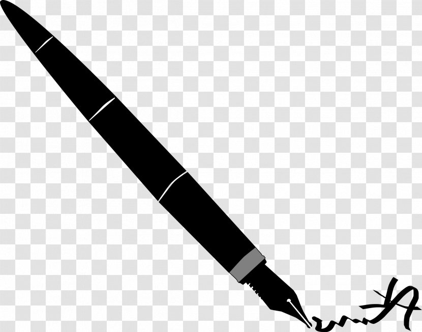 Writing Cartoon - Chairman - Calligraphy Ball Pen Transparent PNG
