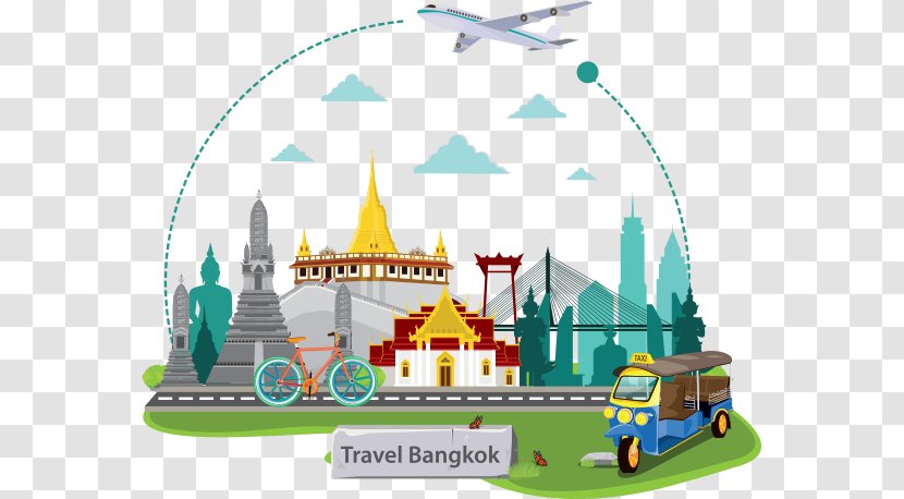Tourism In Thailand Hanoi Travel Bangkok - TAILAND Transparent PNG
