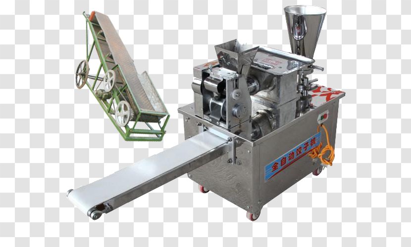 Samosa Momo Stuffing Dumpling Machine - Factory Transmission Belt Transparent PNG