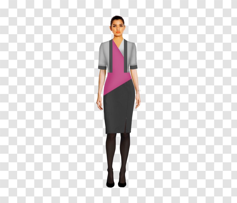 Front Office Uniform Dress Receptionist Transparent PNG