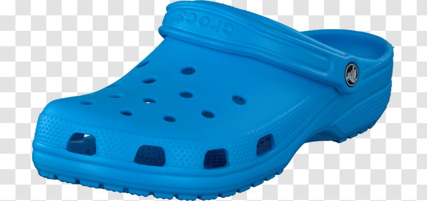 Clog Crocs Slipper Shoe Boot - Aqua Transparent PNG