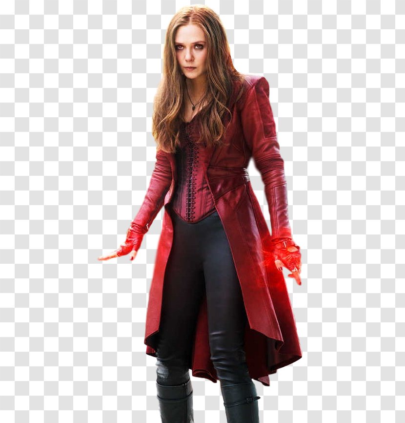 Elizabeth Olsen Wanda Maximoff Avengers: Age Of Ultron Quicksilver Vision - Iron Man Transparent PNG