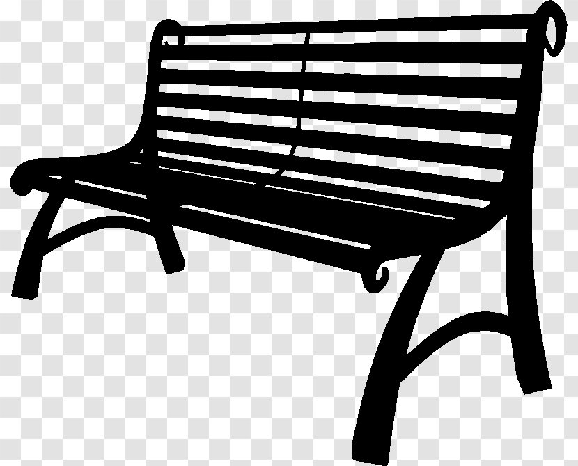 Black & White - Chair - M Table Woman Transparent PNG