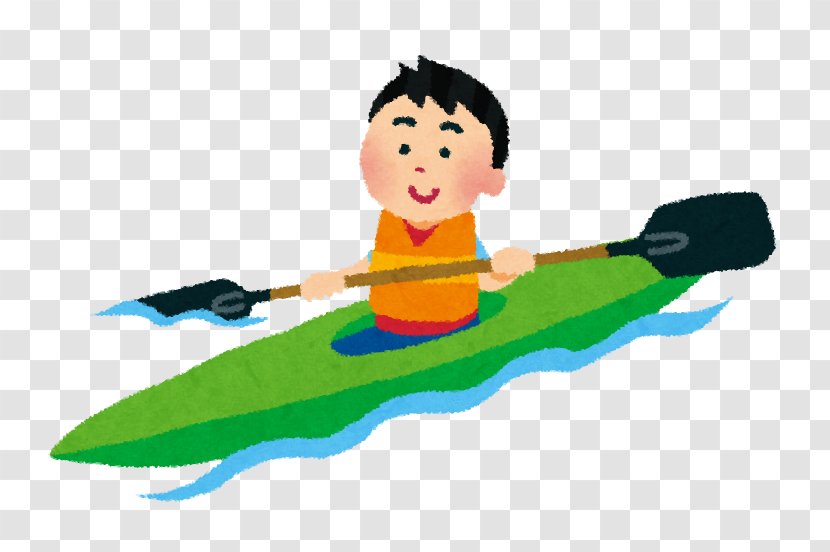 Canoeing And Kayaking At The Summer Olympics Paddle - Child - Dq Transparent PNG