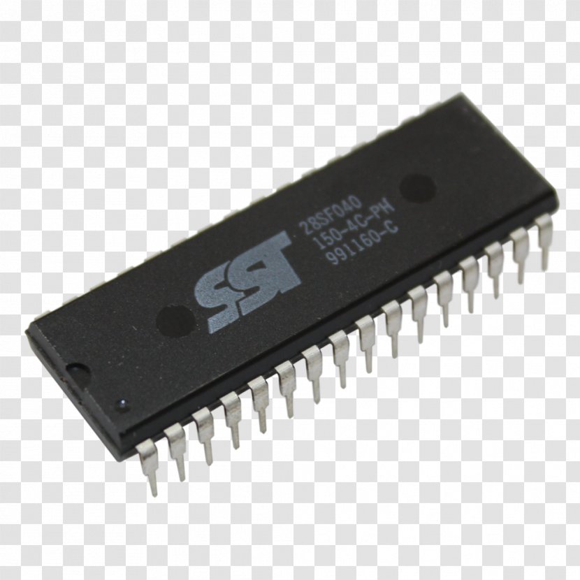 Integrated Circuits & Chips Dual In-line Package Color Television RAM - Microcontroller - Computer Transparent PNG