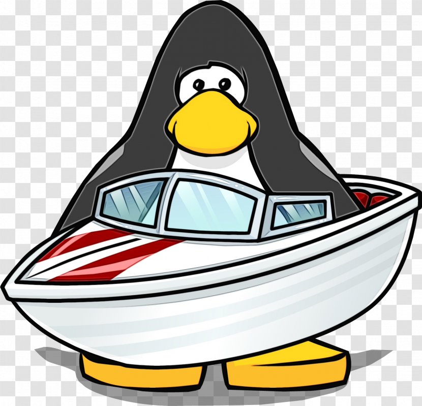 Watercolor Cartoon - Club Penguin Elite Force - Beak Vehicle Transparent PNG