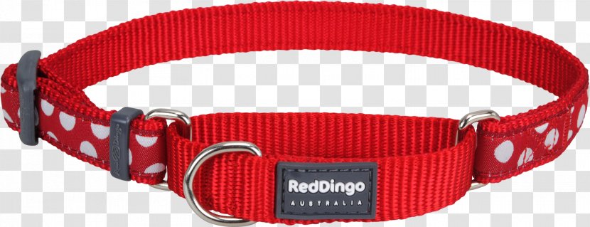 Dog Collar Dingo Strap Belt - Red Transparent PNG