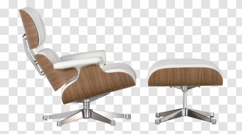Eames Lounge Chair Wood Charles And Ray Vitra - Ottoman Transparent PNG