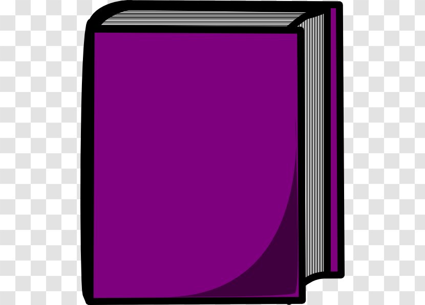 Book Cover Clip Art - Violet - Clump Cliparts Transparent PNG
