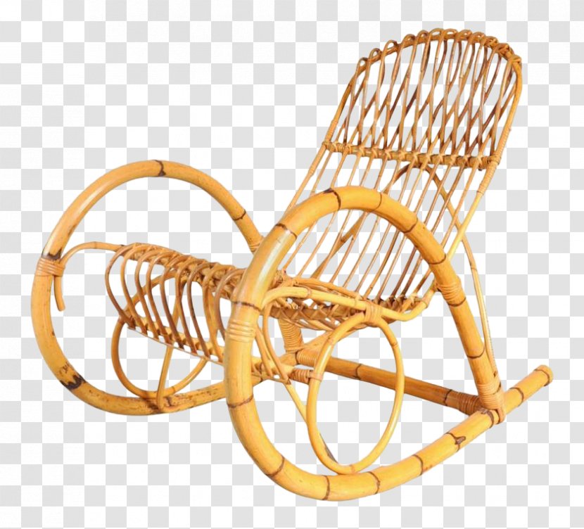 Rattan Rocking Chairs Wicker Cushion - Furniture - Chair Transparent PNG