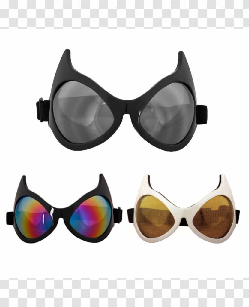 Catwoman Cat Eye Glasses Goggles Costume - Sunglasses Transparent PNG