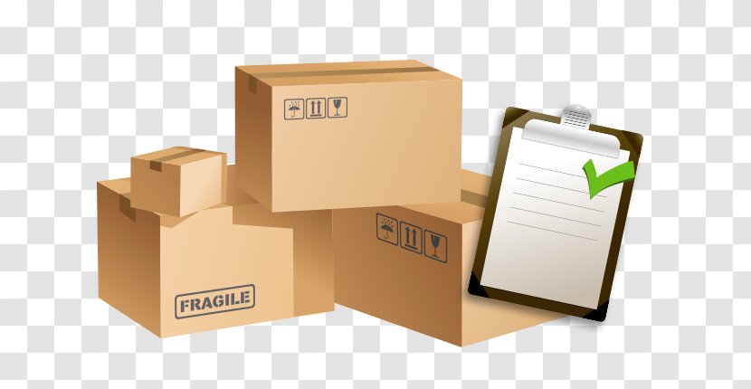 Packaging And Labeling Cardboard Box Plastic Transparent PNG