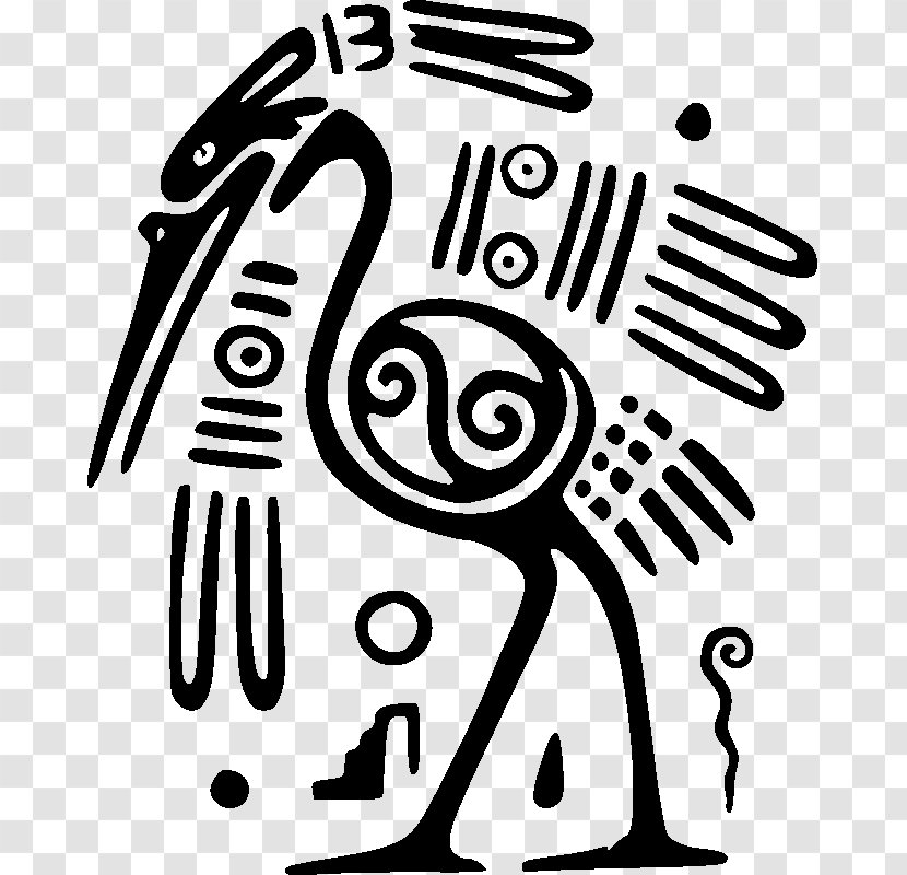 Maya Civilization Aztec Symbol Art Clip - Silhouette Transparent PNG