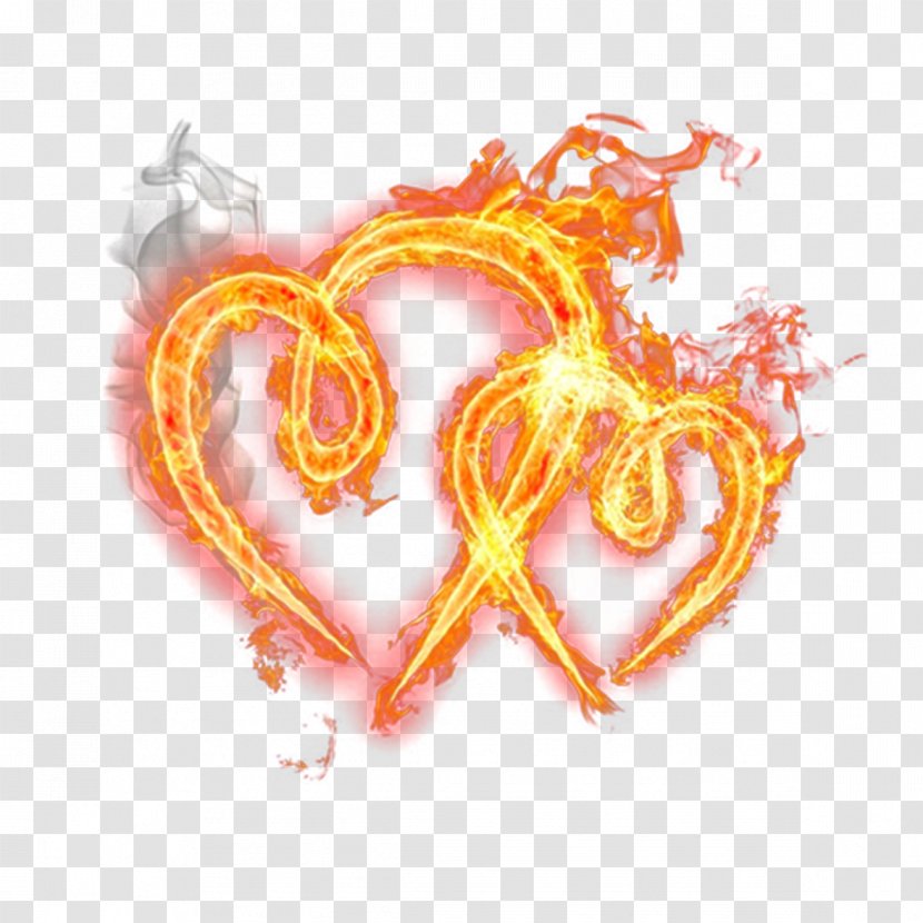 Heart Fire Flame Clip Art - Valentines Day - Love Ring Of Graphics Transparent PNG