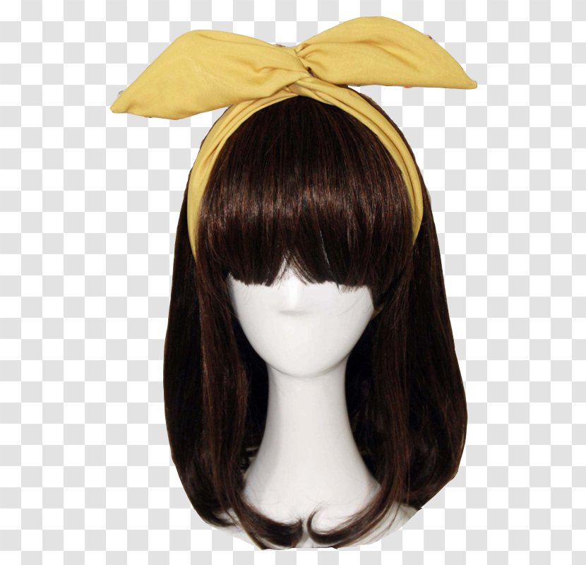 Wig Barrette Headband Fashion Accessory - Hair Coloring - Cute Korean Accessories Transparent PNG