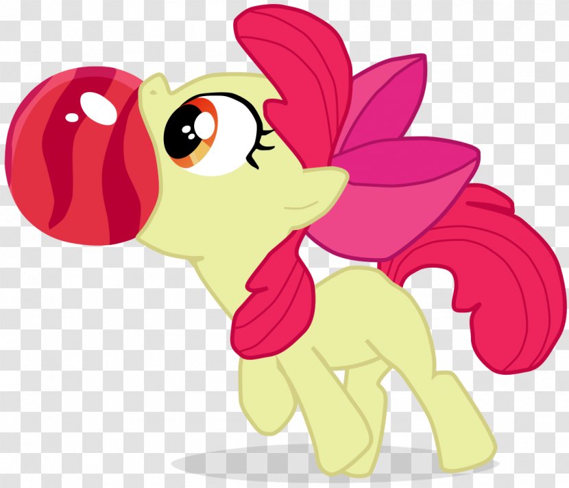 Pony Apple Bloom Applejack Horse - Cartoon Transparent PNG