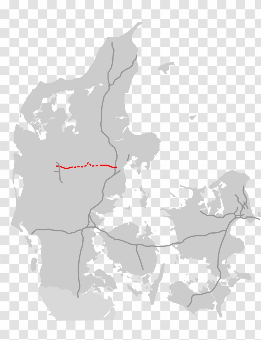 Vector Map City Flag Of Denmark Transparent PNG