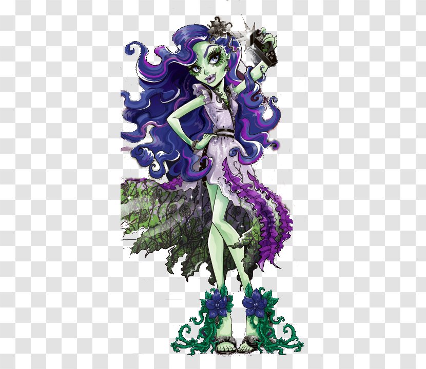 Monster High: Ghoul Spirit High Amanita Nightshade Doll Clawdeen Wolf - Fictional Character - Taylor York Transparent PNG