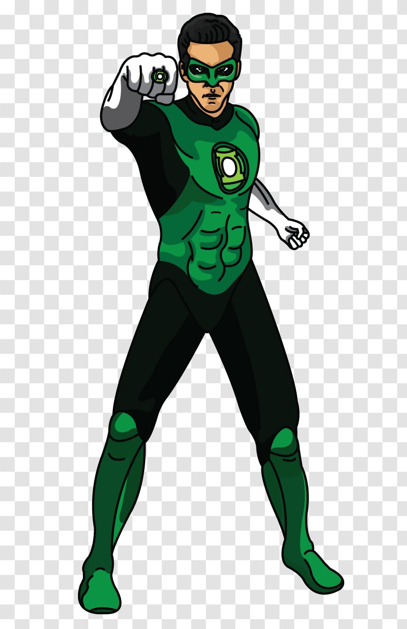 Green Lantern Arrow Batman Hal Jordan John Stewart - Drawing Transparent PNG