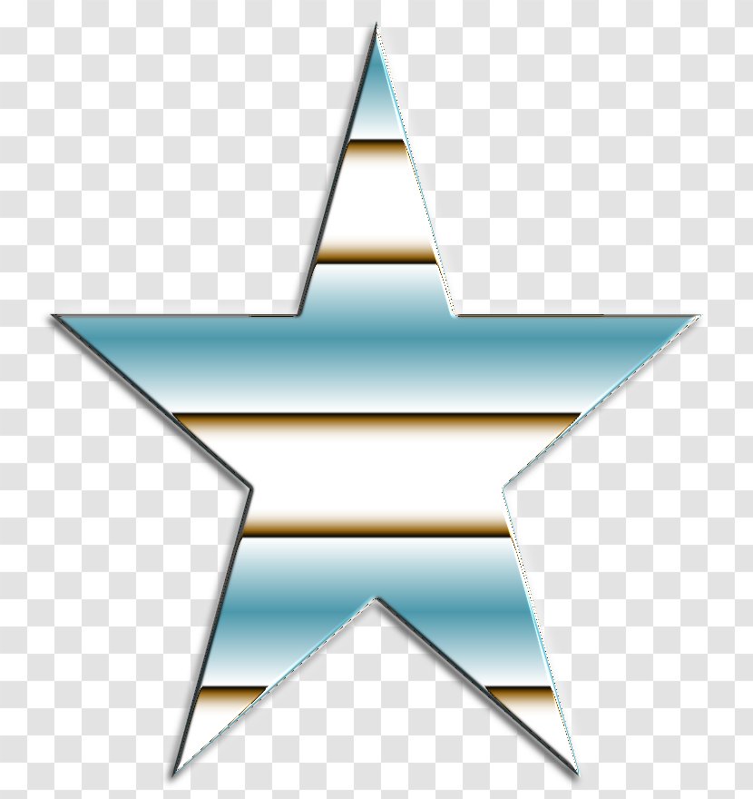Line Triangle - Star Transparent PNG