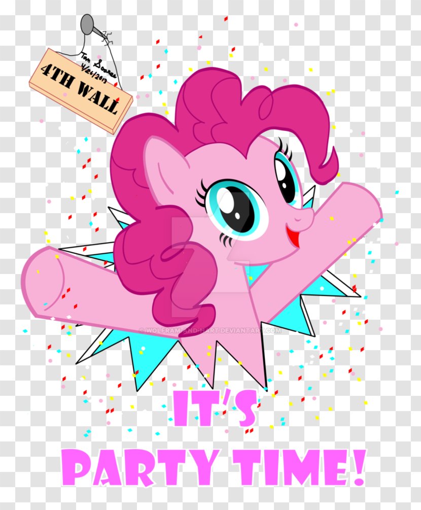 Pinkie Pie Rarity Pony Princess Luna Derpy Hooves - Watercolor - Silhouette Transparent PNG