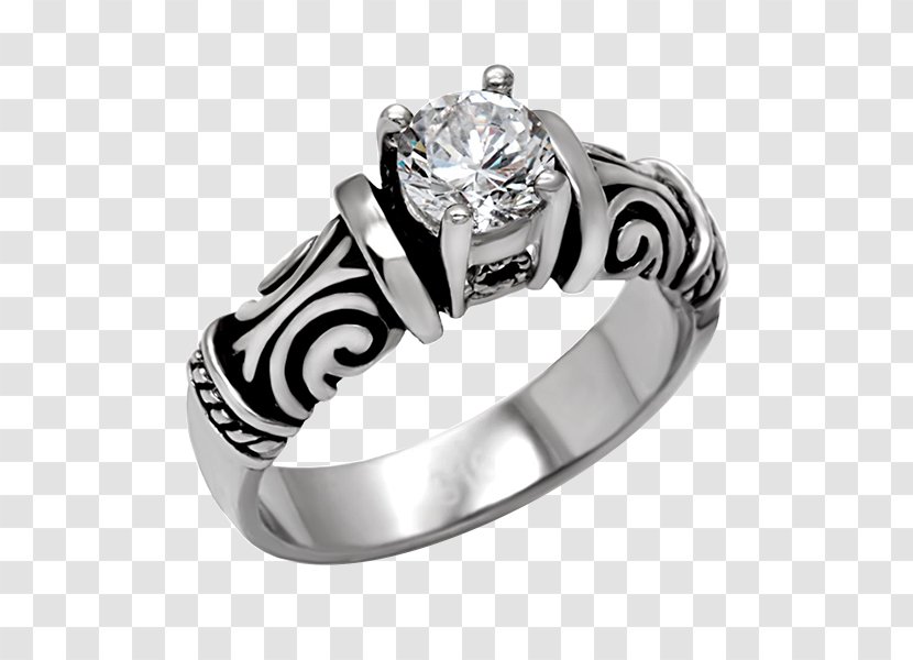 Wedding Ring Engagement Jewellery Gemstone - Metal Transparent PNG