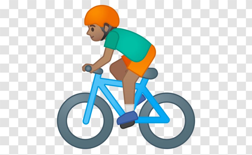Emoji Bicycle Wheels Cycling Noto Fonts - Emojipedia - Cycliste Transparent PNG