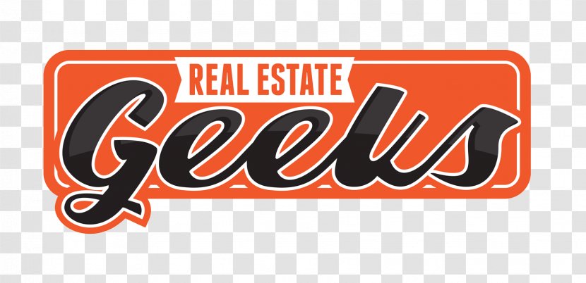 Logo Brand Line Font - Orange - Commercial Real Estate Advertising Transparent PNG