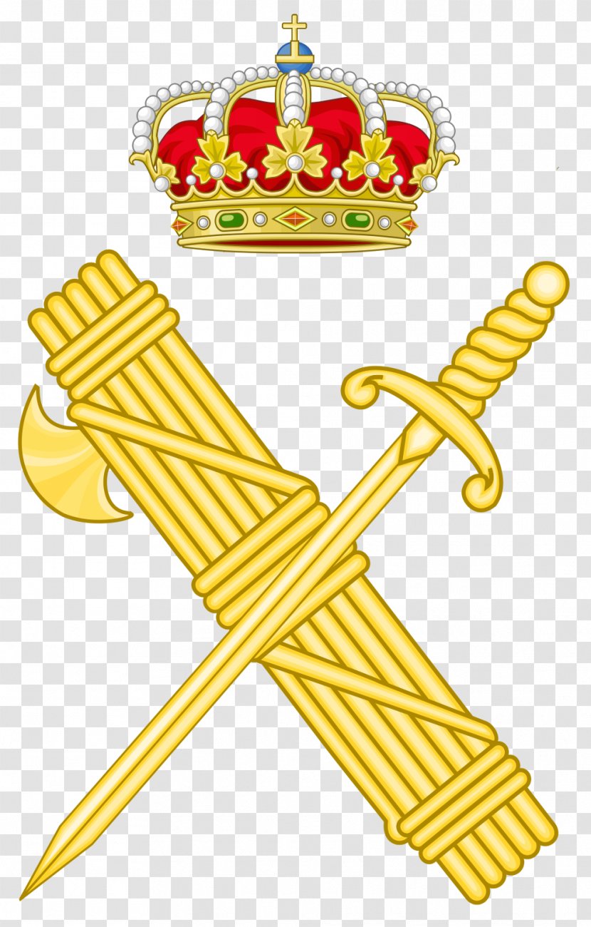 Coat Of Arms Artillery Civil Guard Spanish Army Military - Spain Transparent PNG