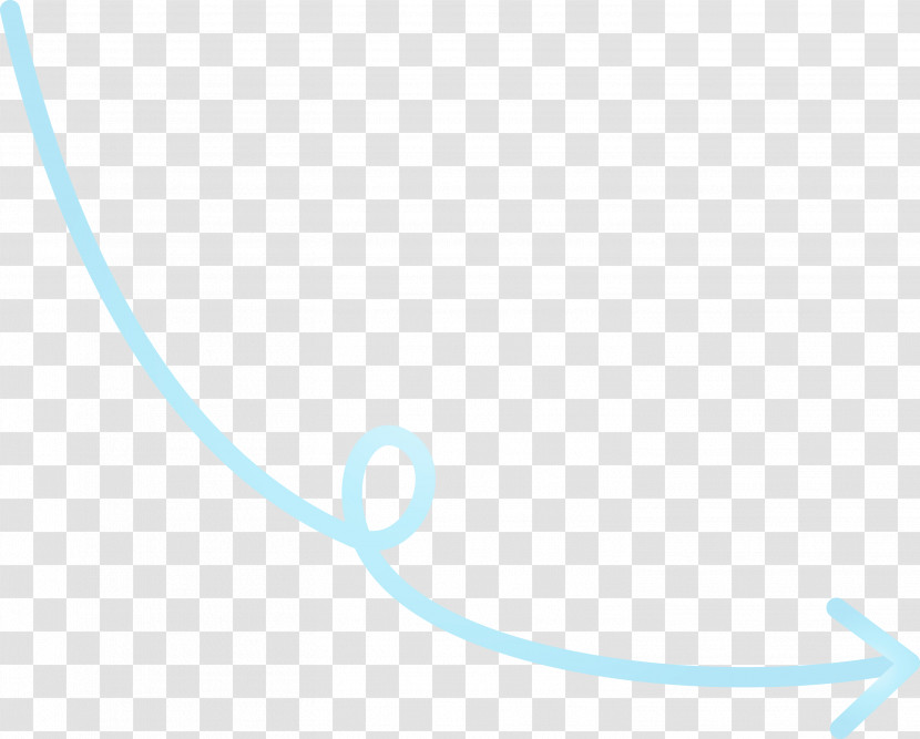 Turquoise Blue Aqua Line Circle Transparent PNG