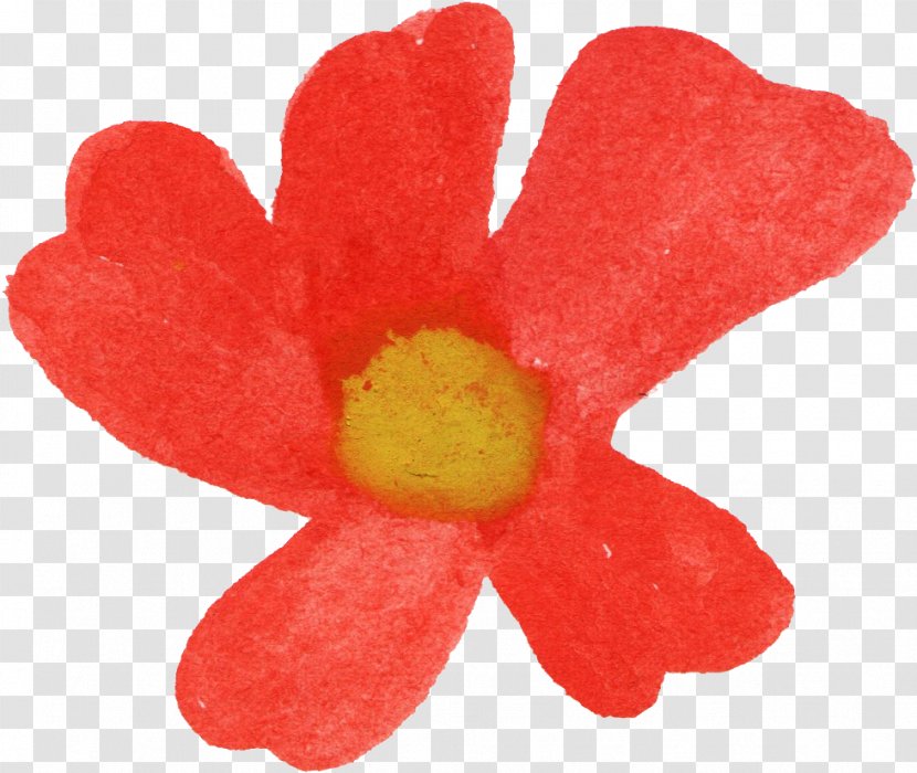 Watercolor Painting Flower Transparent PNG